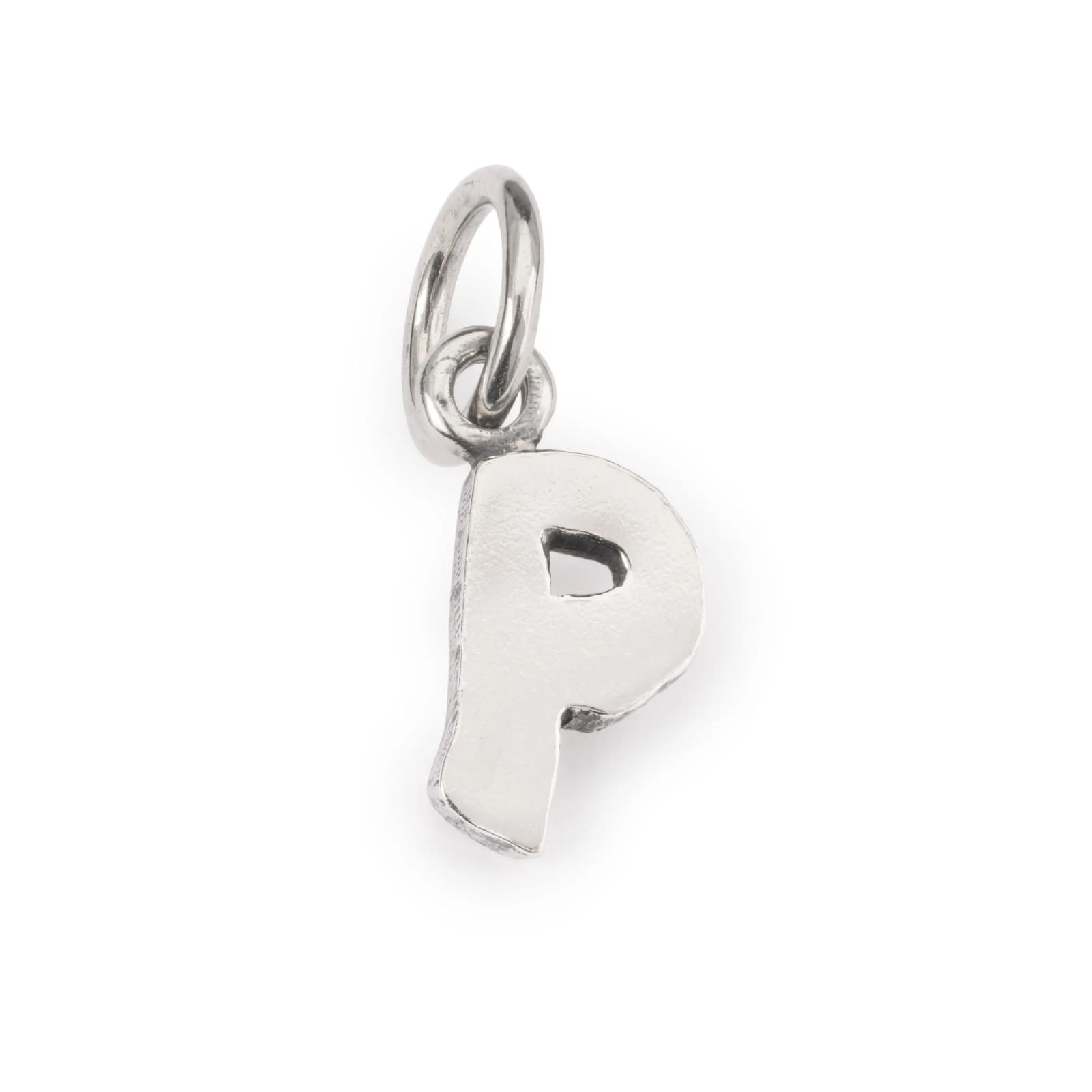 Beads da donna Trollbeads in argento con iniziale P MISURA UNICA