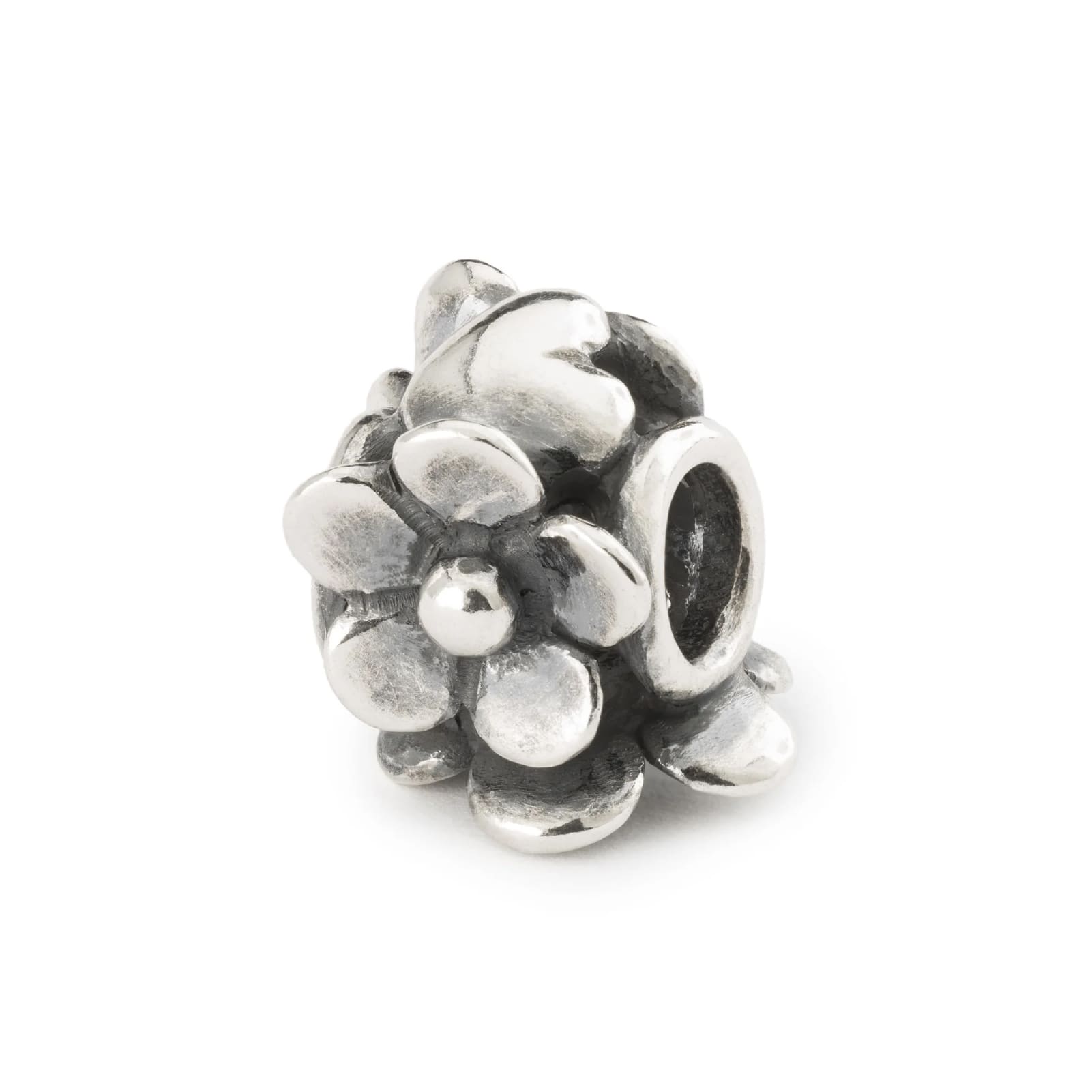 Beads da donna Trollbeads in argento con fiori sinceri MISURA UNICA