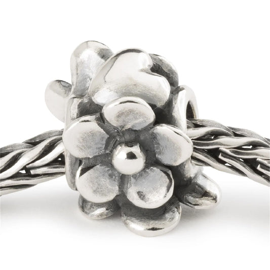 Beads da donna Trollbeads in argento con fiori sinceri MISURA UNICA
