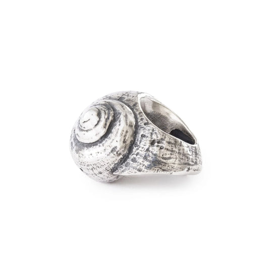 Beads donna Trollbeads argento con conchiglia grande MISURA UNICA