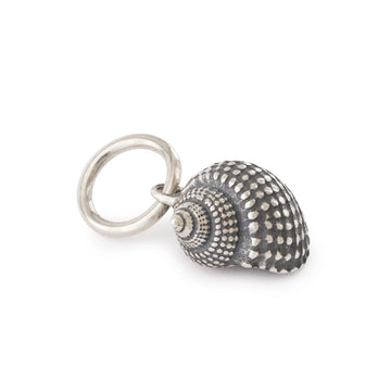 Beads donna Trollbeads argento con conchiglia pendente MISURA UNICA