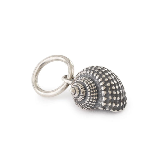 Beads donna Trollbeads argento con conchiglia pendente MISURA UNICA