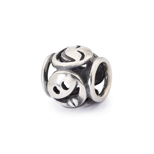 Beads Trollbeads Sorrisi in argento con facce che sorridono MISURA UNICA