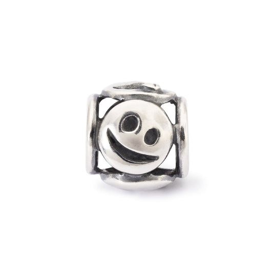 Beads Trollbeads Sorrisi in argento con facce che sorridono MISURA UNICA