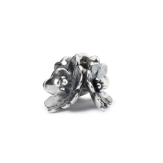 Beads da donna Trollbeads in argento con fiori di melo MISURA UNICA