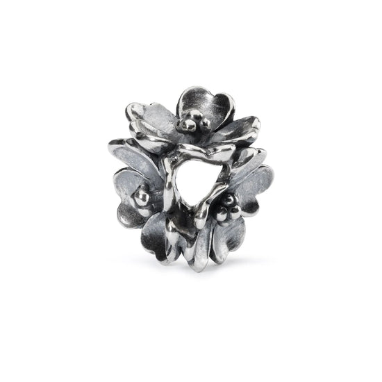 Beads da donna Trollbeads in argento con fiori di melo MISURA UNICA