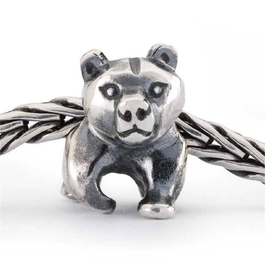 Beads da donna Trollbeads in argento a forma di orso MISURA UNICA