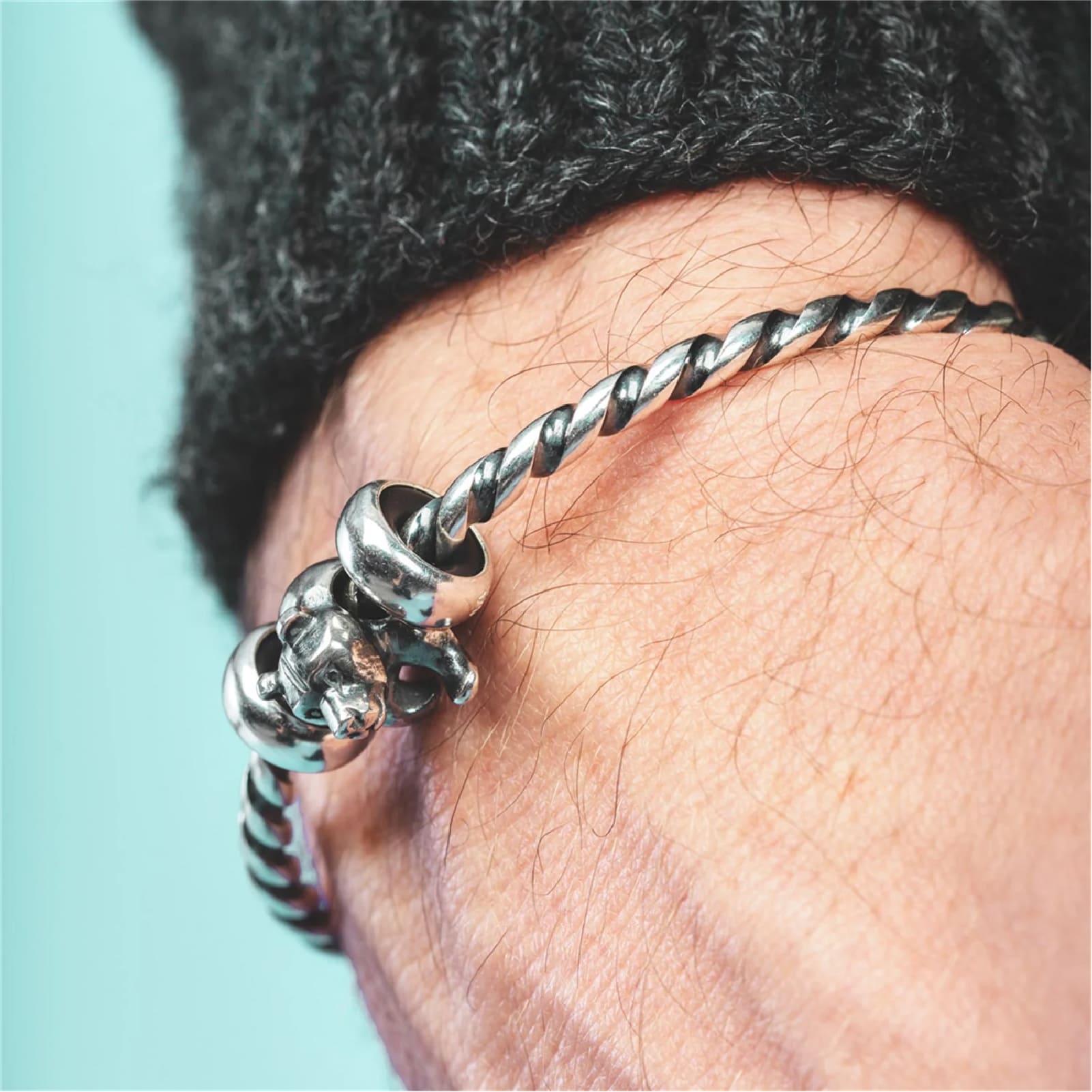 Beads da donna Trollbeads in argento a forma di orso MISURA UNICA