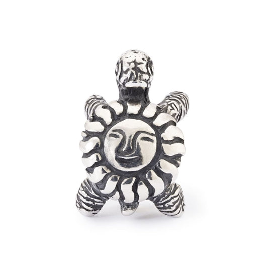 Beads Trollbeads Tartaruga Portafortuna in argento MISURA UNICA