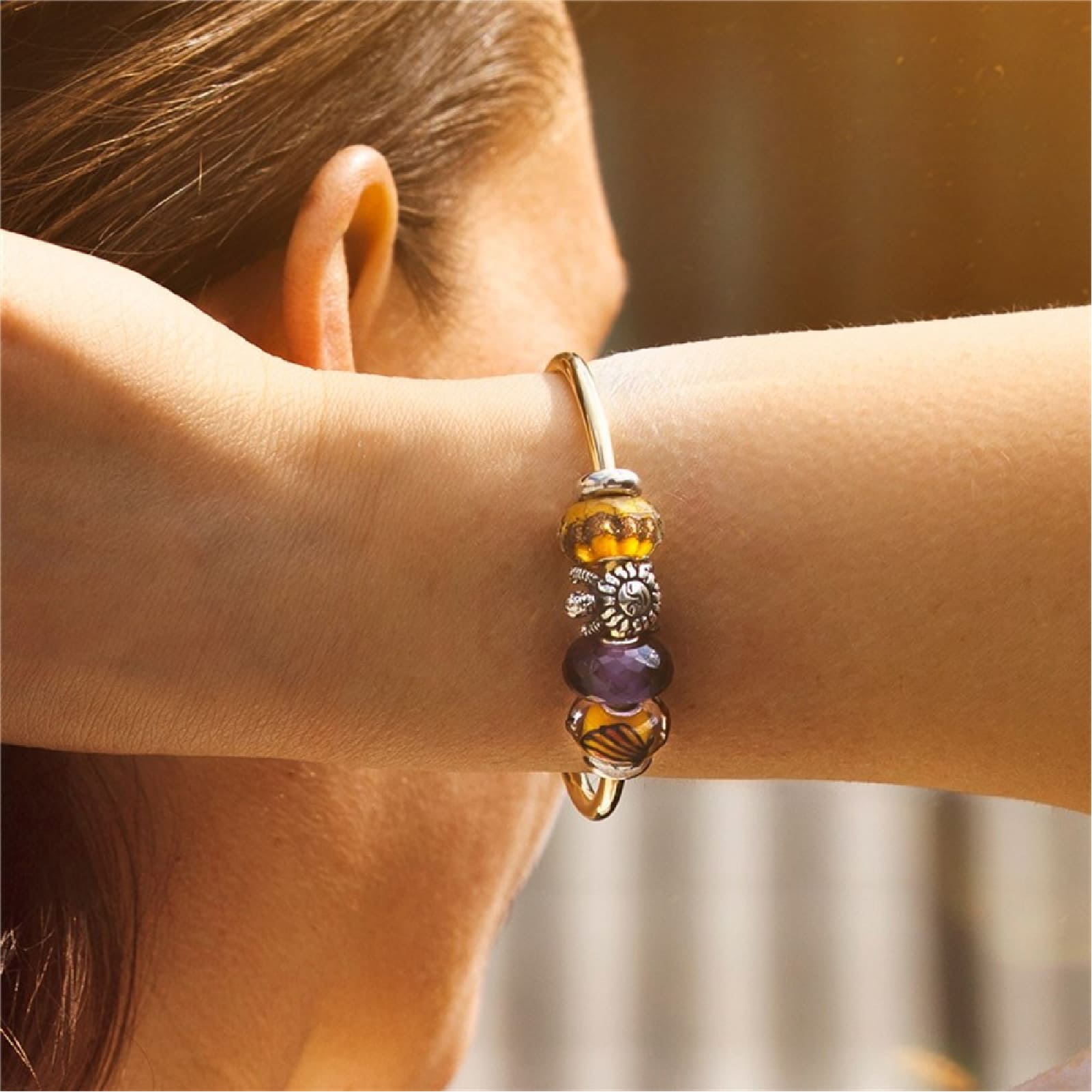 Beads Trollbeads Tartaruga Portafortuna in argento MISURA UNICA