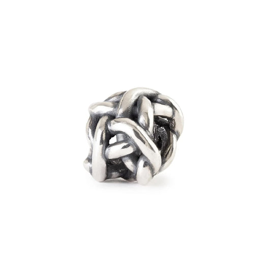 Charm Trollbeads Nodo Magico in argento protezione MISURA UNICA