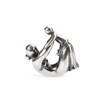 Beads da donna Trollbeads in argento con nonna e nipote MISURA UNICA