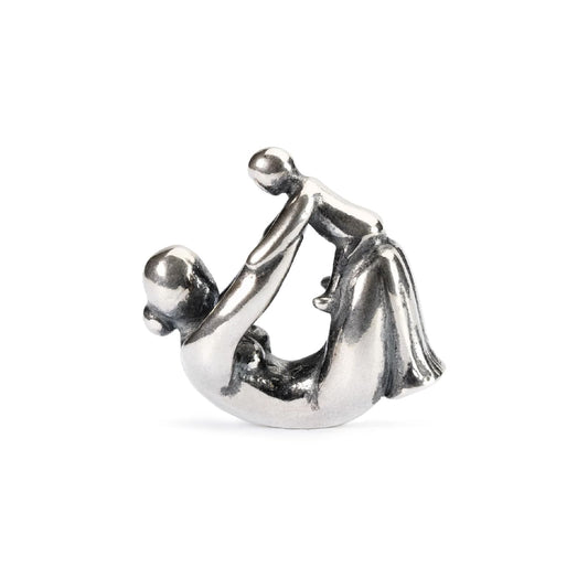 Beads da donna Trollbeads in argento con nonna e nipote MISURA UNICA