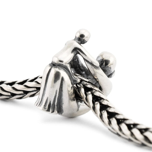 Beads da donna Trollbeads in argento con nonna e nipote MISURA UNICA