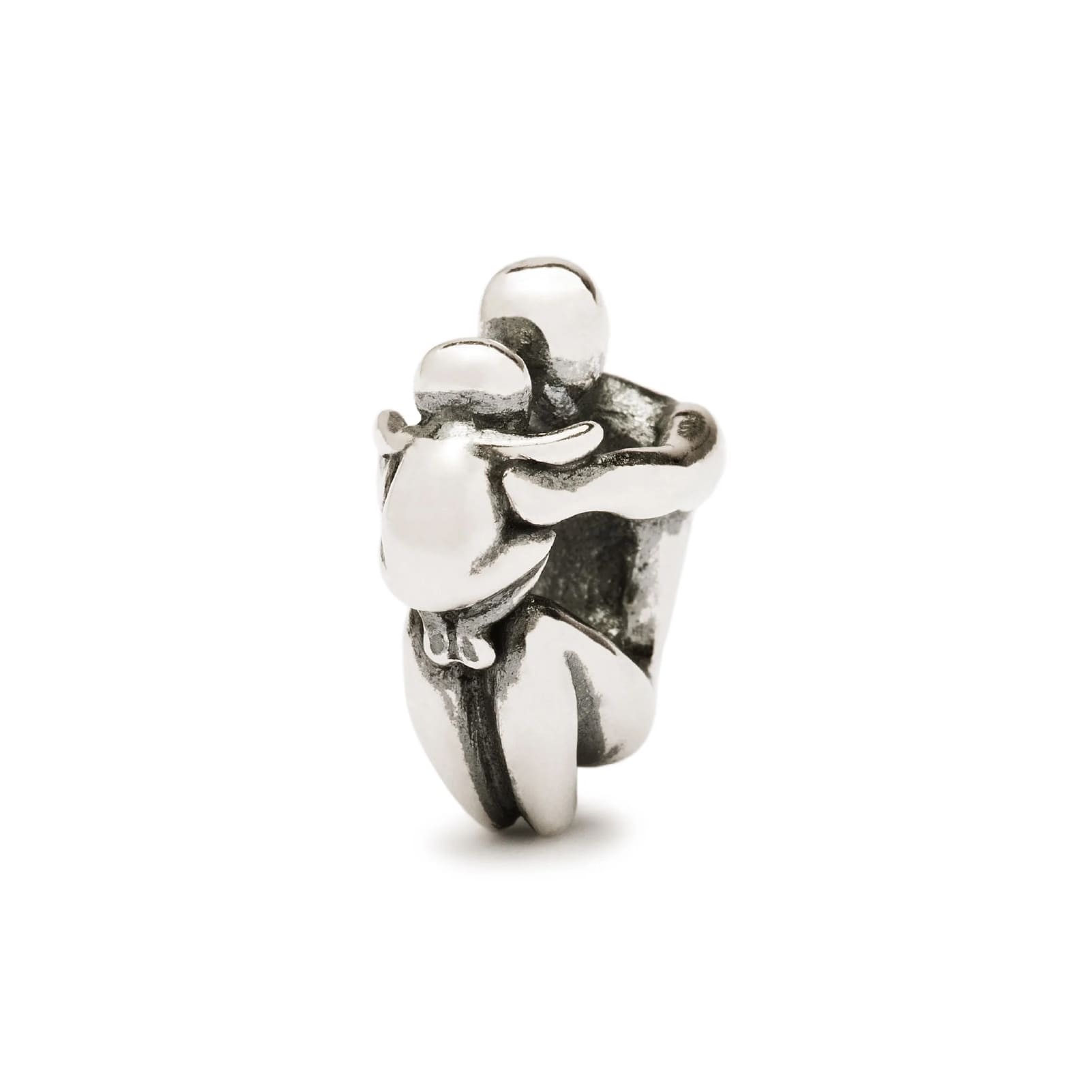 Beads donna Trollbeads in argento con papà e bimbo/a MISURA UNICA