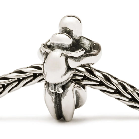 Beads donna Trollbeads in argento con papà e bimbo/a MISURA UNICA