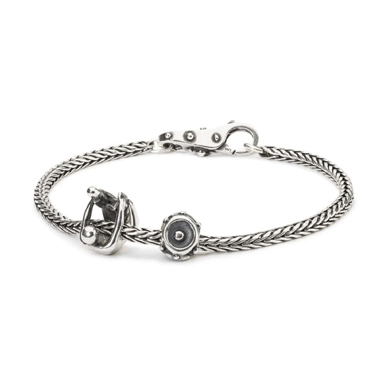 Beads donna Trollbeads in argento con papà e bimbo/a MISURA UNICA
