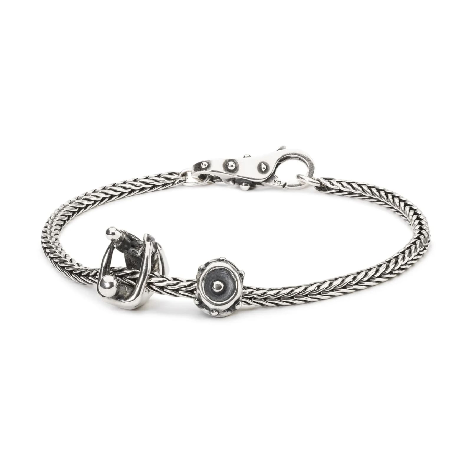 Beads donna Trollbeads in argento con papà e bimbo/a MISURA UNICA