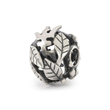 Beads donna Trollbeads in argento foglie della longevità MISURA UNICA