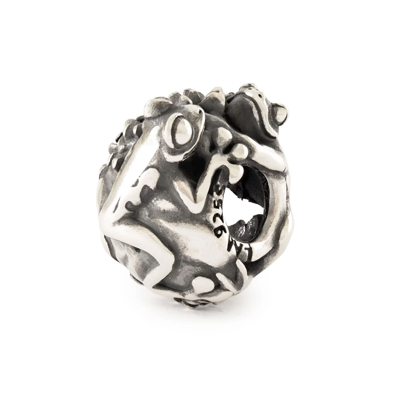 Beads da donna Trollbeads in argento a forma di ranocchie MISURA UNICA