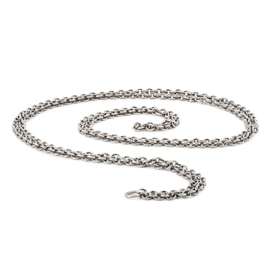 Collana 90 cm Trollbeads argento catena intercambiabile MISURA UNICA