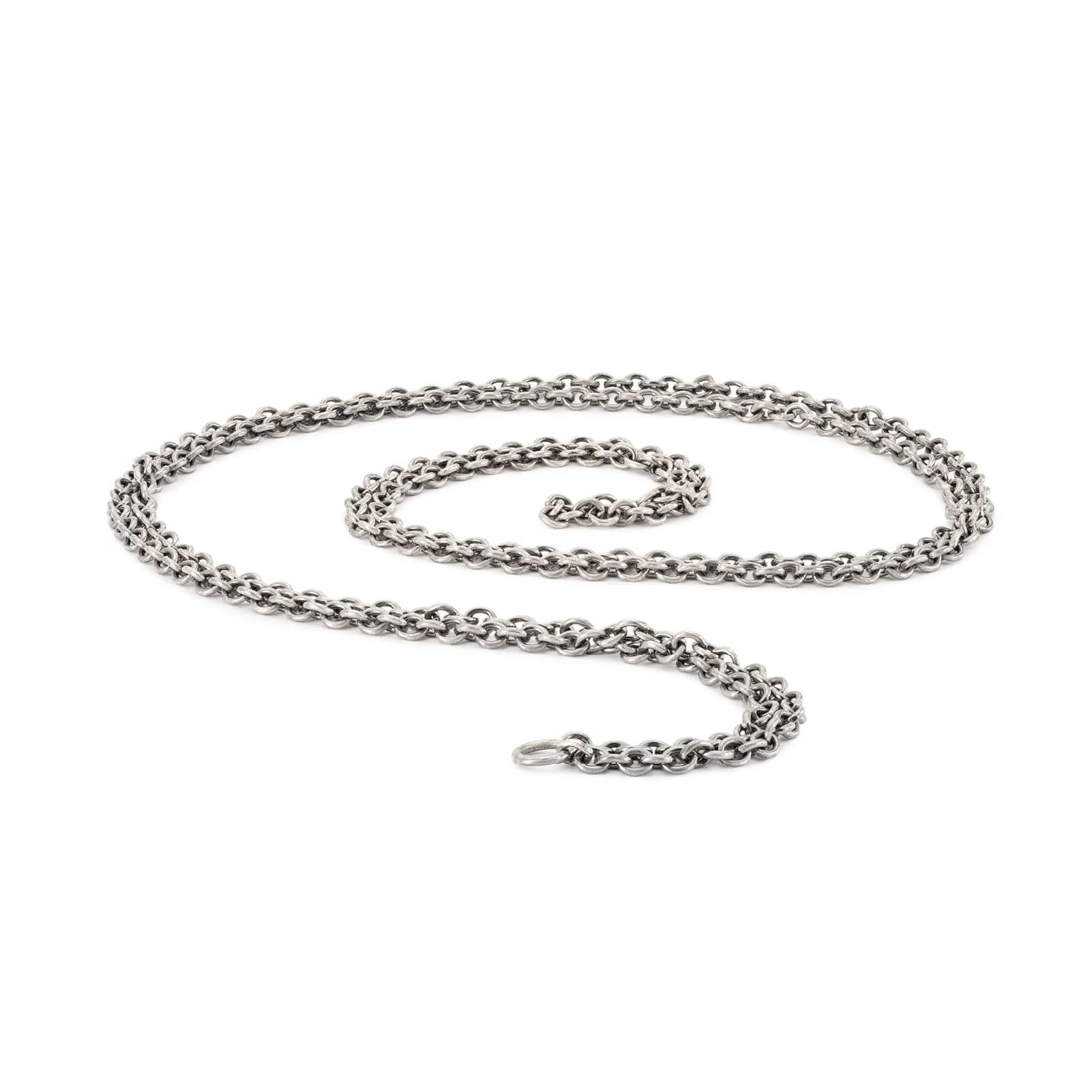 Collana 100 cm Trollbeads argento catena intercambiabile MISURA UNICA