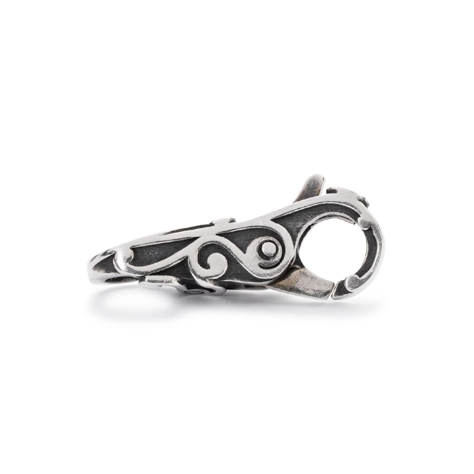 Chiusura moschettone Trollbeads in argento con vento MISURA UNICA