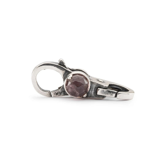 Chiusura moschettone Trollbeads con pietra preziosa MISURA UNICA