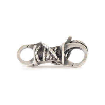 Chiusura Trollbeads Filo Ago e Filo in argento da donna MISURA UNICA