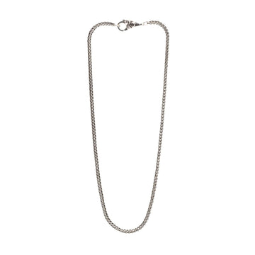Collana 60 cm Trollbeads in argento catena coda di volpe MISURA UNICA
