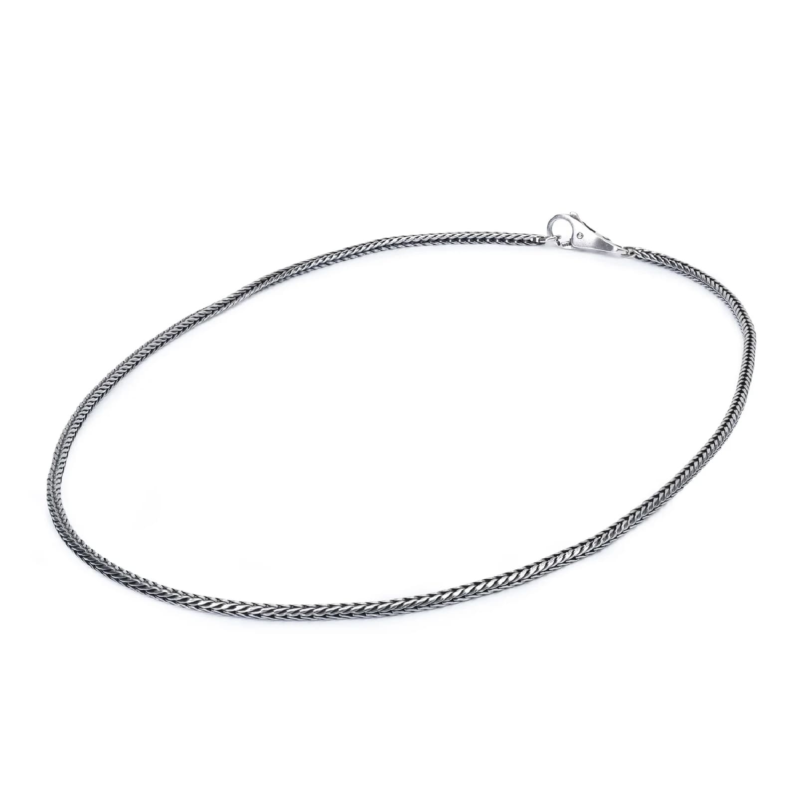 Collana 60 cm Trollbeads in argento catena coda di volpe MISURA UNICA
