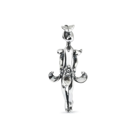 Beads Trollbeads Elfo Danzante pendente in argento da donna MISURA UNICA