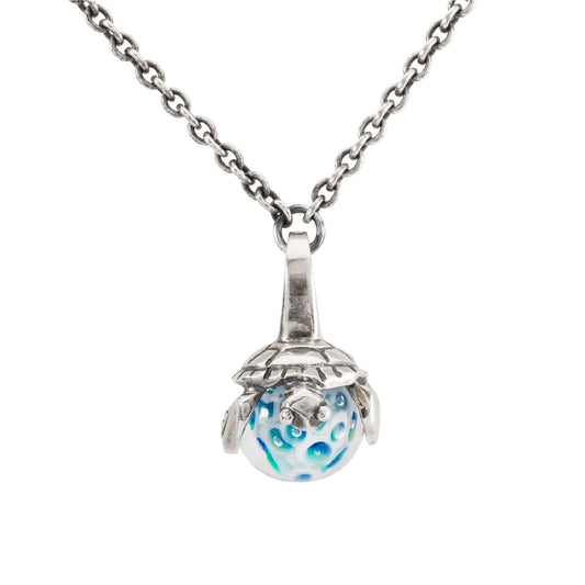 Beads donna Trollbeads in argento con tartaruga e vetro MISURA UNICA