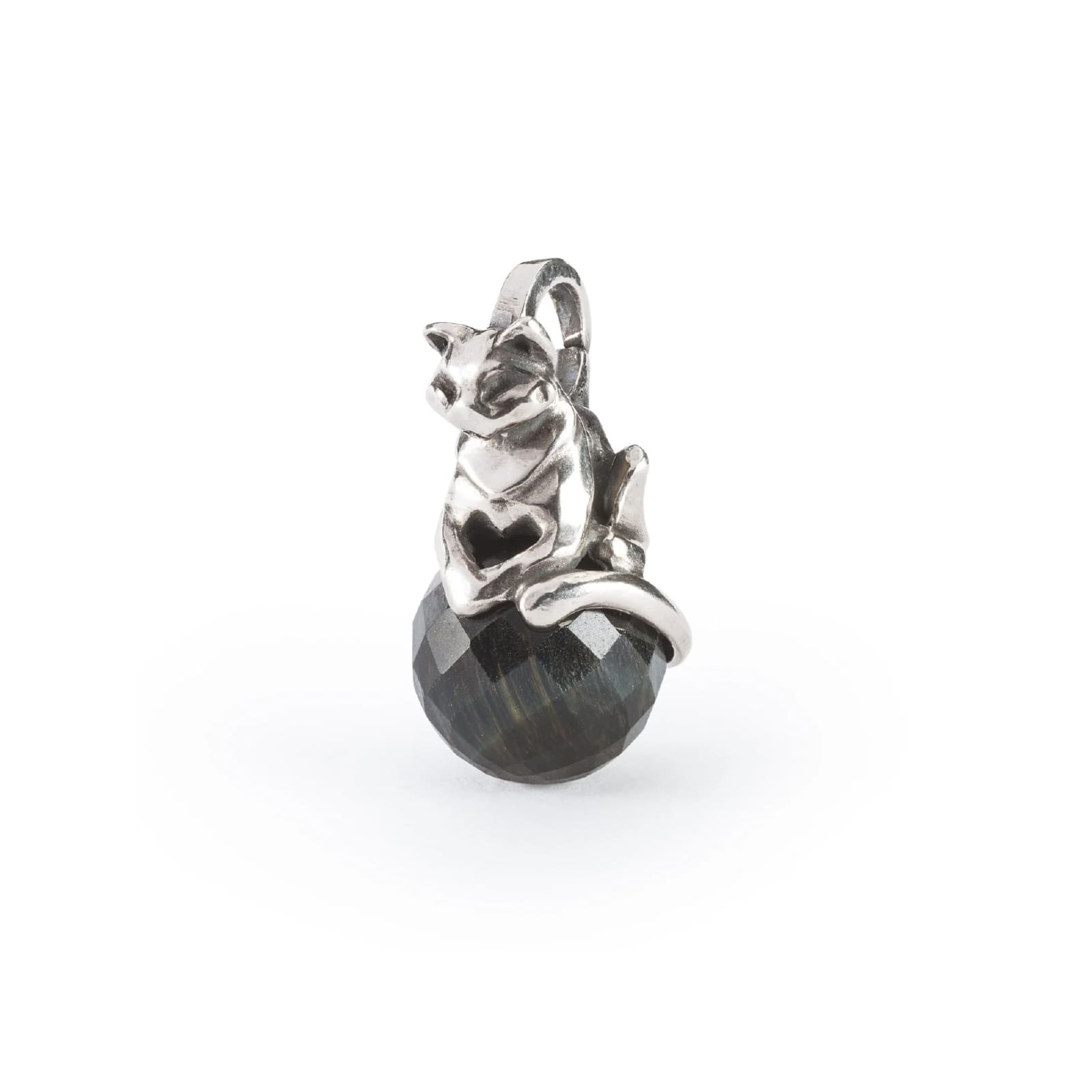 Beads Trollbeads in argento con tigre e occhio di tigre MISURA UNICA