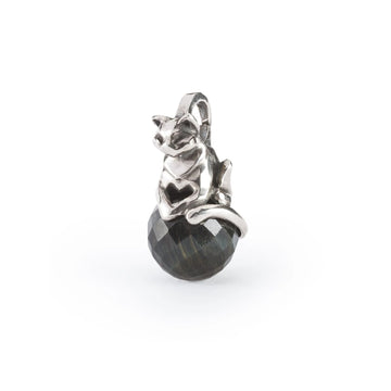 Beads Trollbeads in argento con tigre e occhio di tigre MISURA UNICA