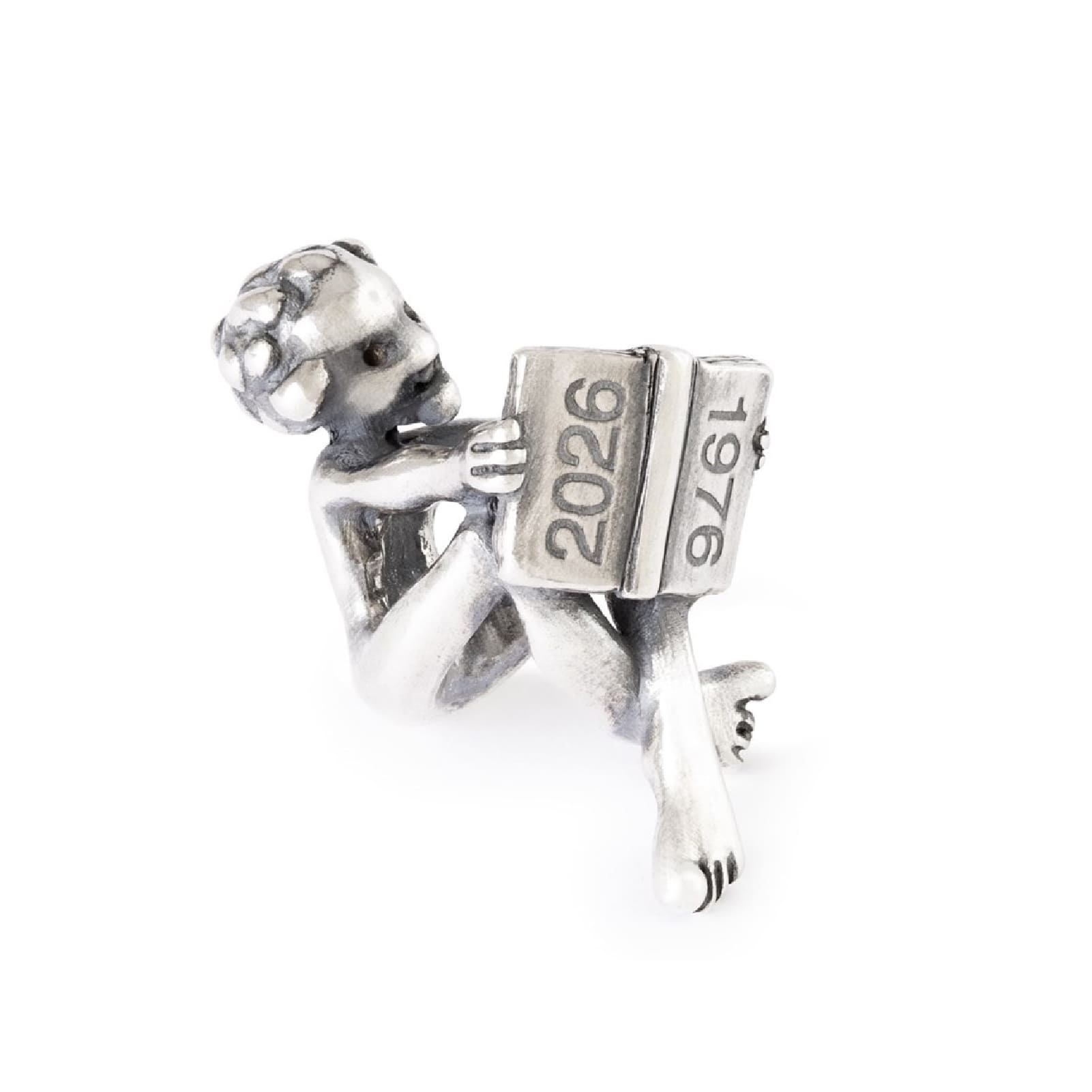 Beads Trollbeads in argento con figura del Raccontastorie MISURA UNICA