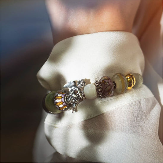 Beads Trollbeads in argento con figura del Messaggero MISURA UNICA