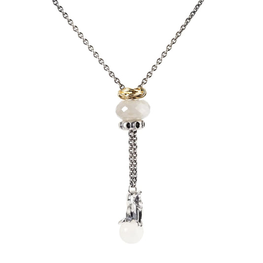 Charm pendente Trollbeads Lupo interiore in argento MISURA UNICA