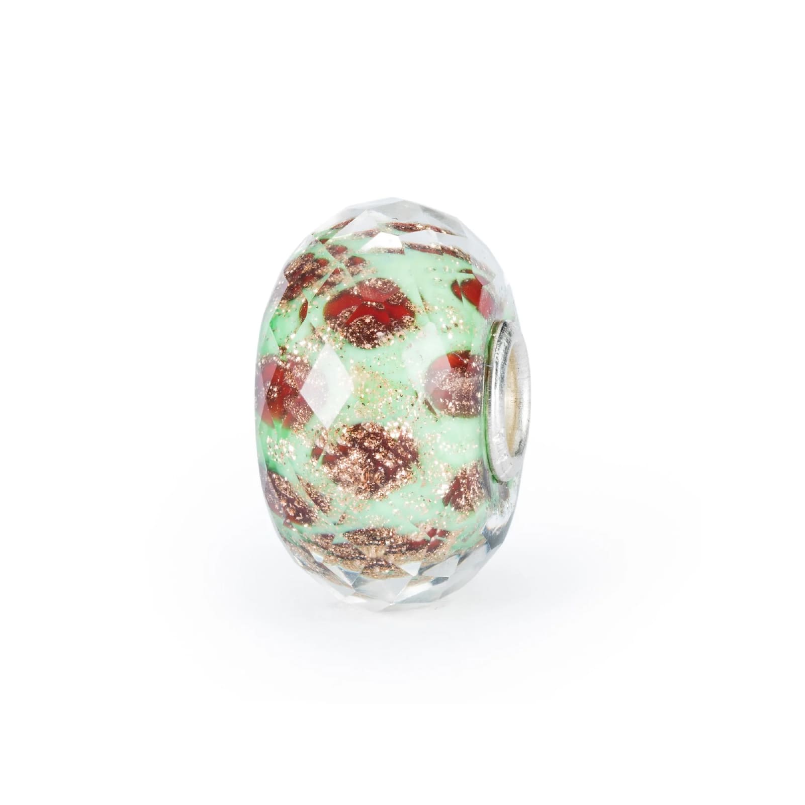 Set Trollbeads di 6 Beads in vetro colorato connessioni MISURA UNICA