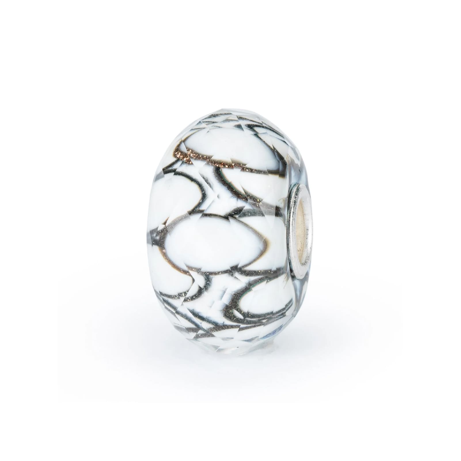 Set Trollbeads di 6 Beads in vetro colorato connessioni MISURA UNICA