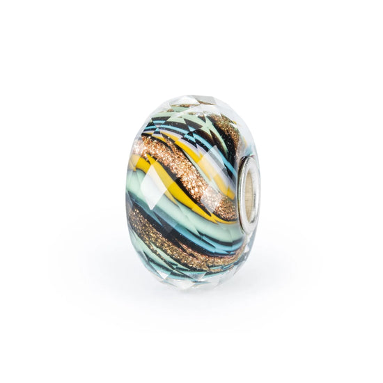 Set Trollbeads di 6 Beads in vetro colorato connessioni MISURA UNICA