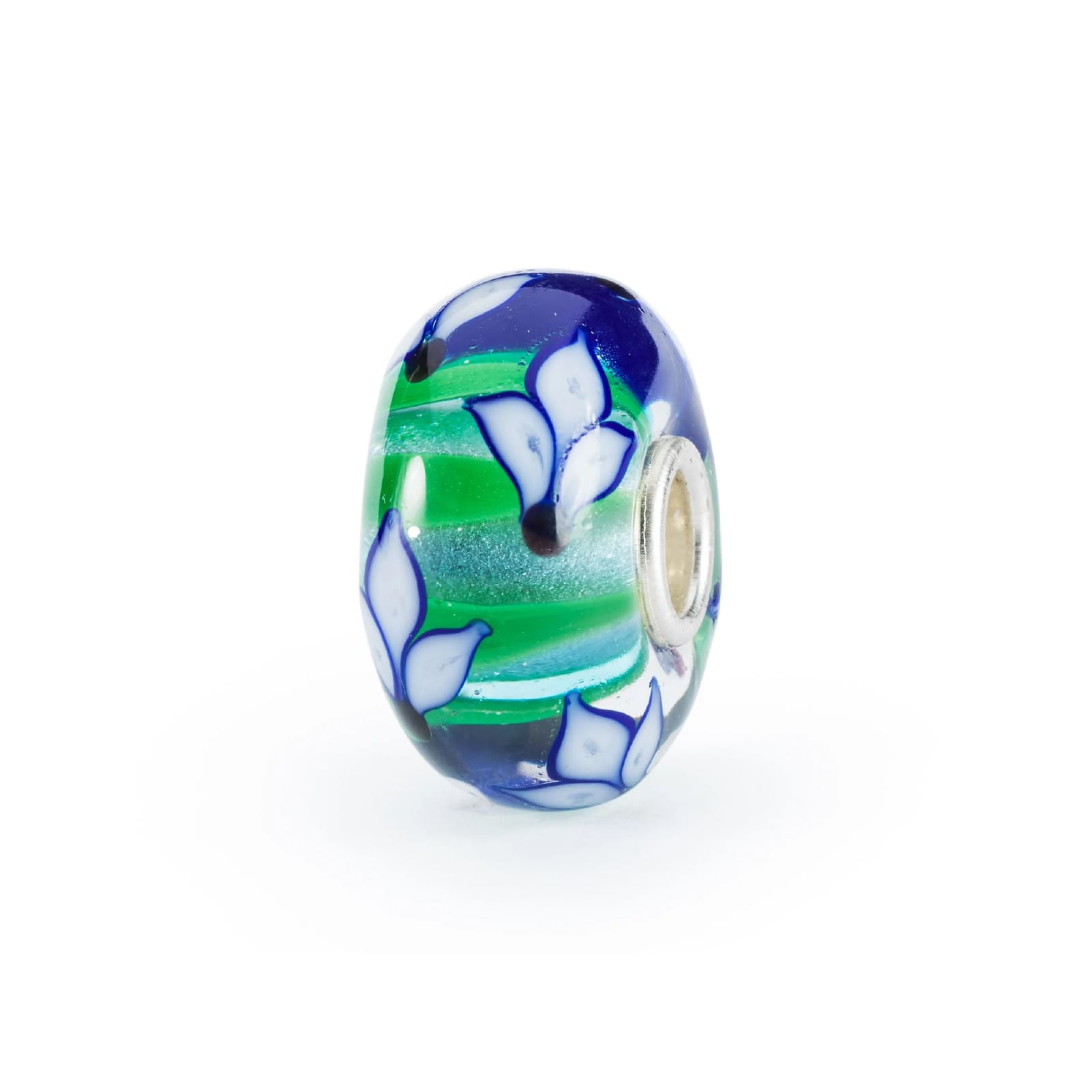Set Trollbeads di 6 Beads in vetro colorato forti insieme MISURA UNICA