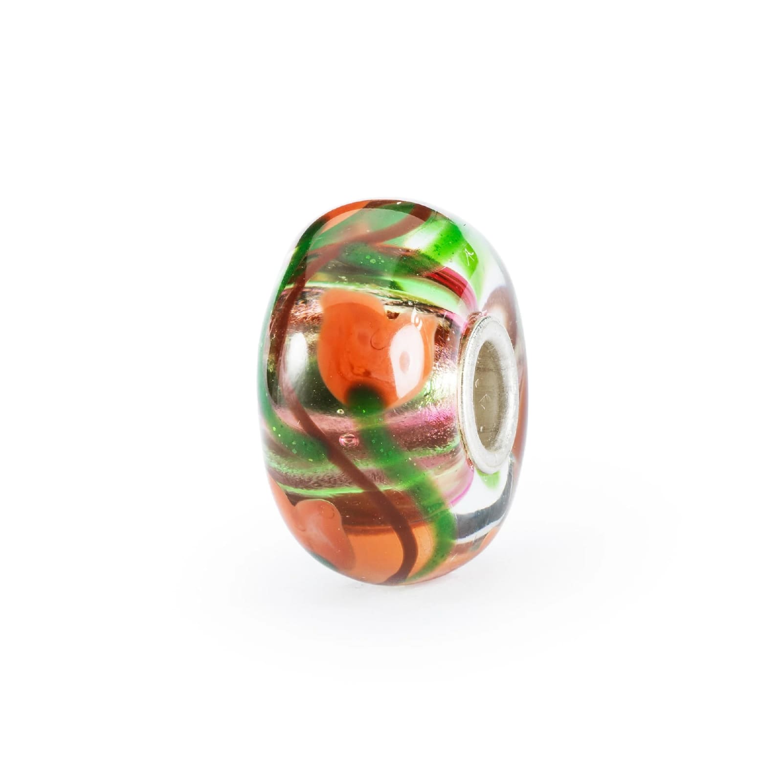 Set Trollbeads di 6 Beads in vetro colorato forti insieme MISURA UNICA
