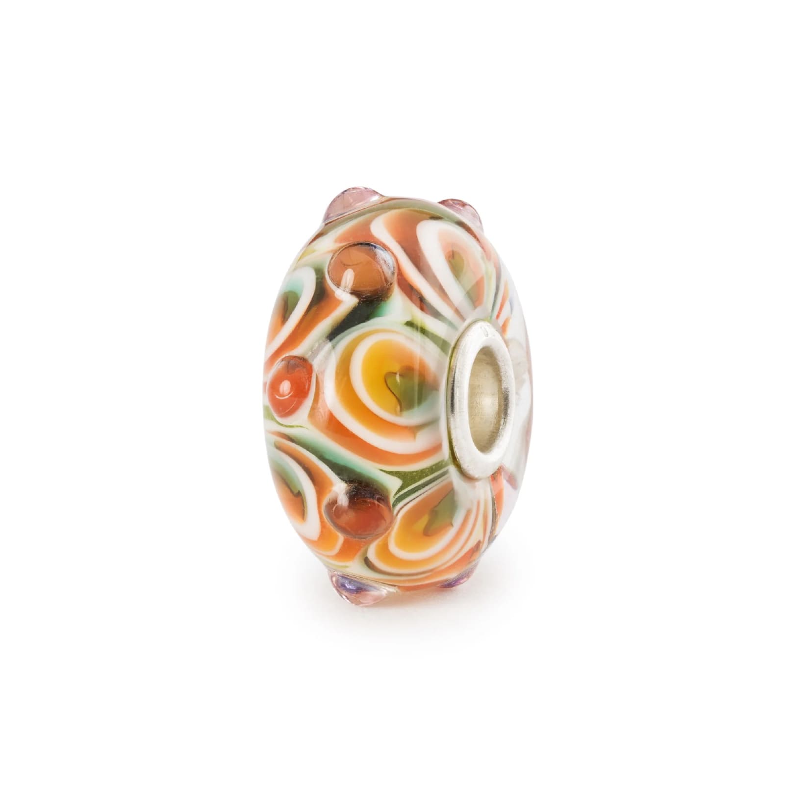 Set Trollbeads di 6 Beads in vetro colorato dell' armonia MISURA UNICA