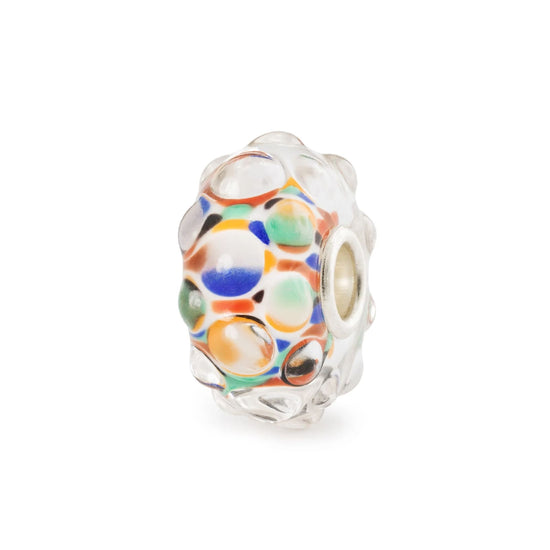Set Trollbeads di 6 Beads in vetro colorato dell' armonia MISURA UNICA