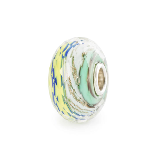 Set Trollbeads di 6 Beads in vetro colorato dell' attenzione MISURA UNICA