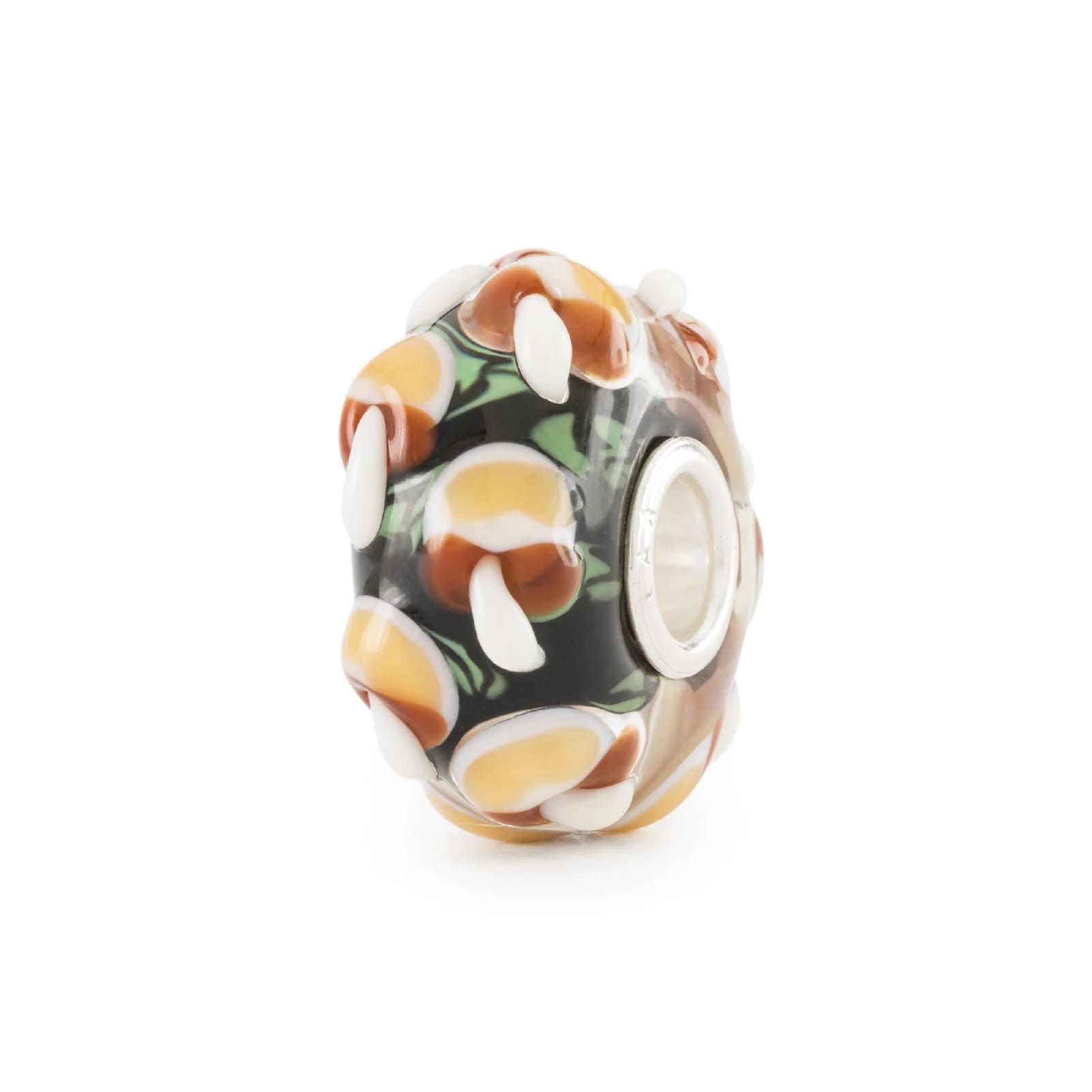 Set Trollbeads di 6 Beads in vetro tesori della foresta MISURA UNICA