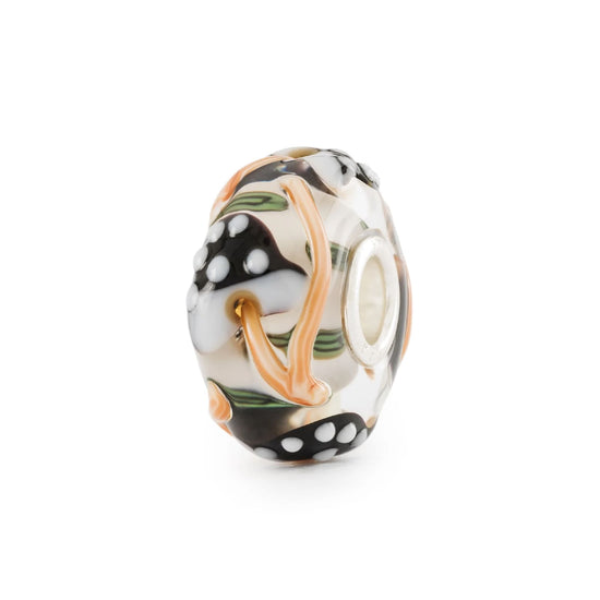 Set Trollbeads di 6 Beads in vetro tesori della foresta MISURA UNICA