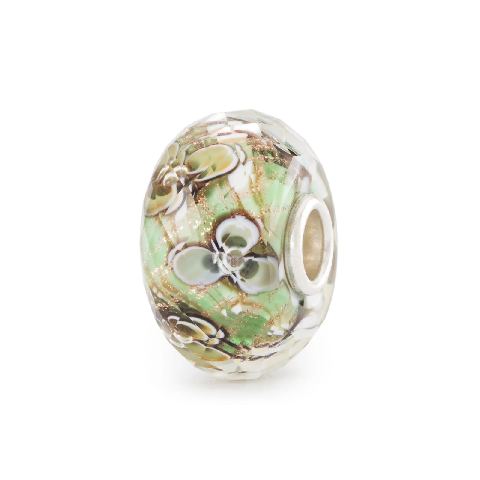 Set Trollbeads di 6 Beads vetro colorato vita nella natura MISURA UNICA