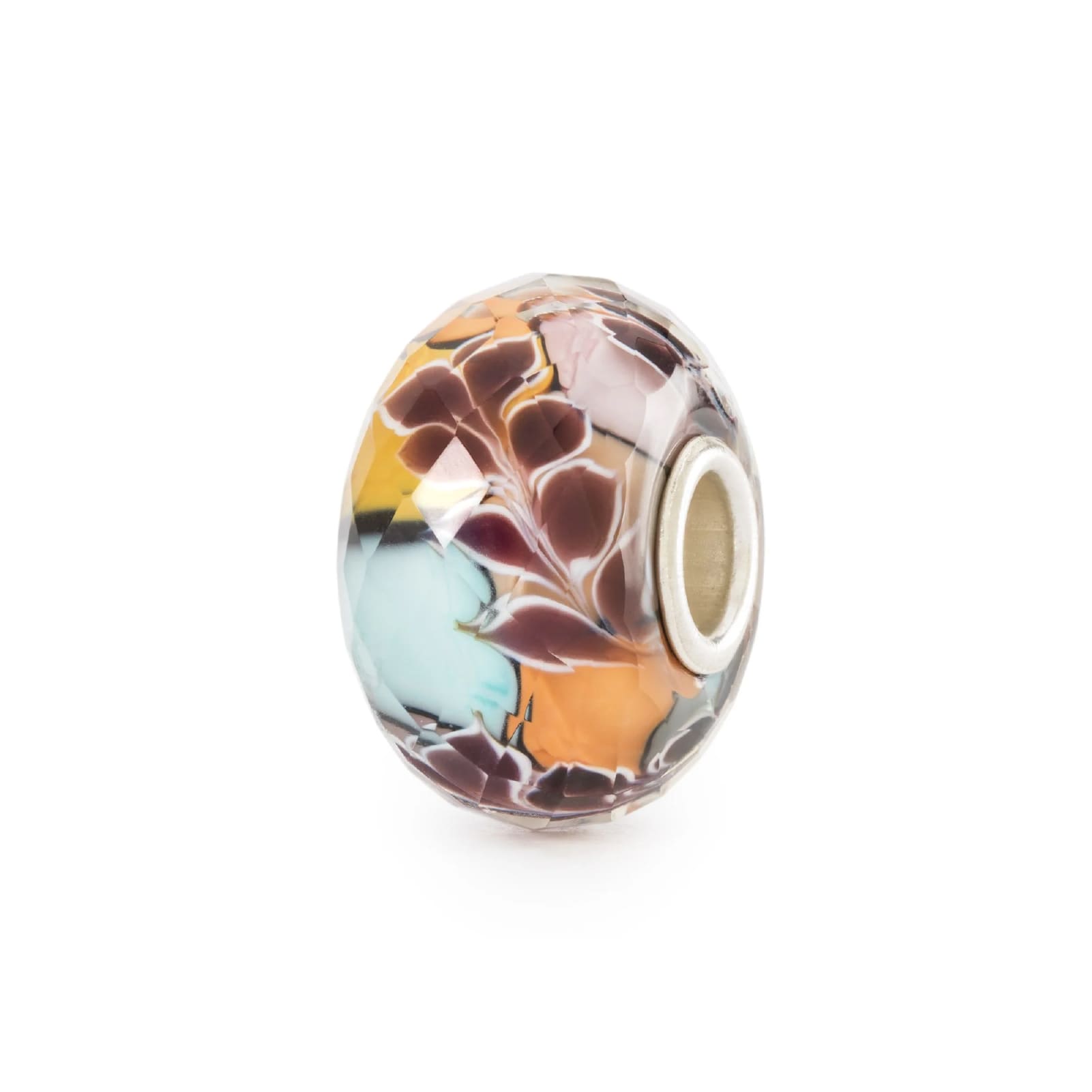 Set Trollbeads di 6 Beads vetro colorato vita nella natura MISURA UNICA